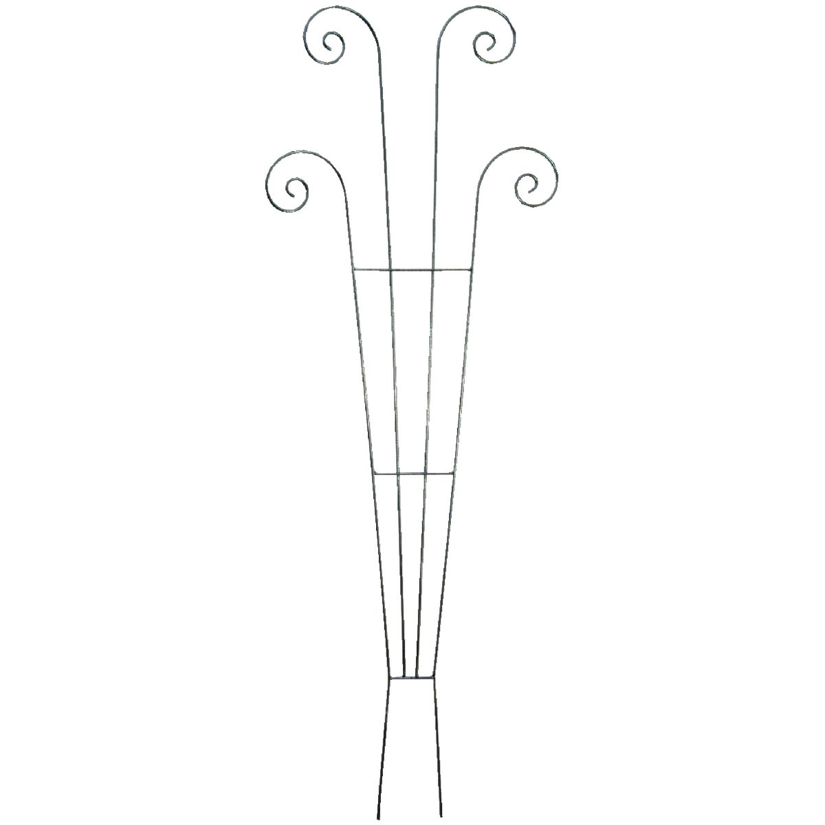 American Gardenworks Steel Fan Bronze Trellis