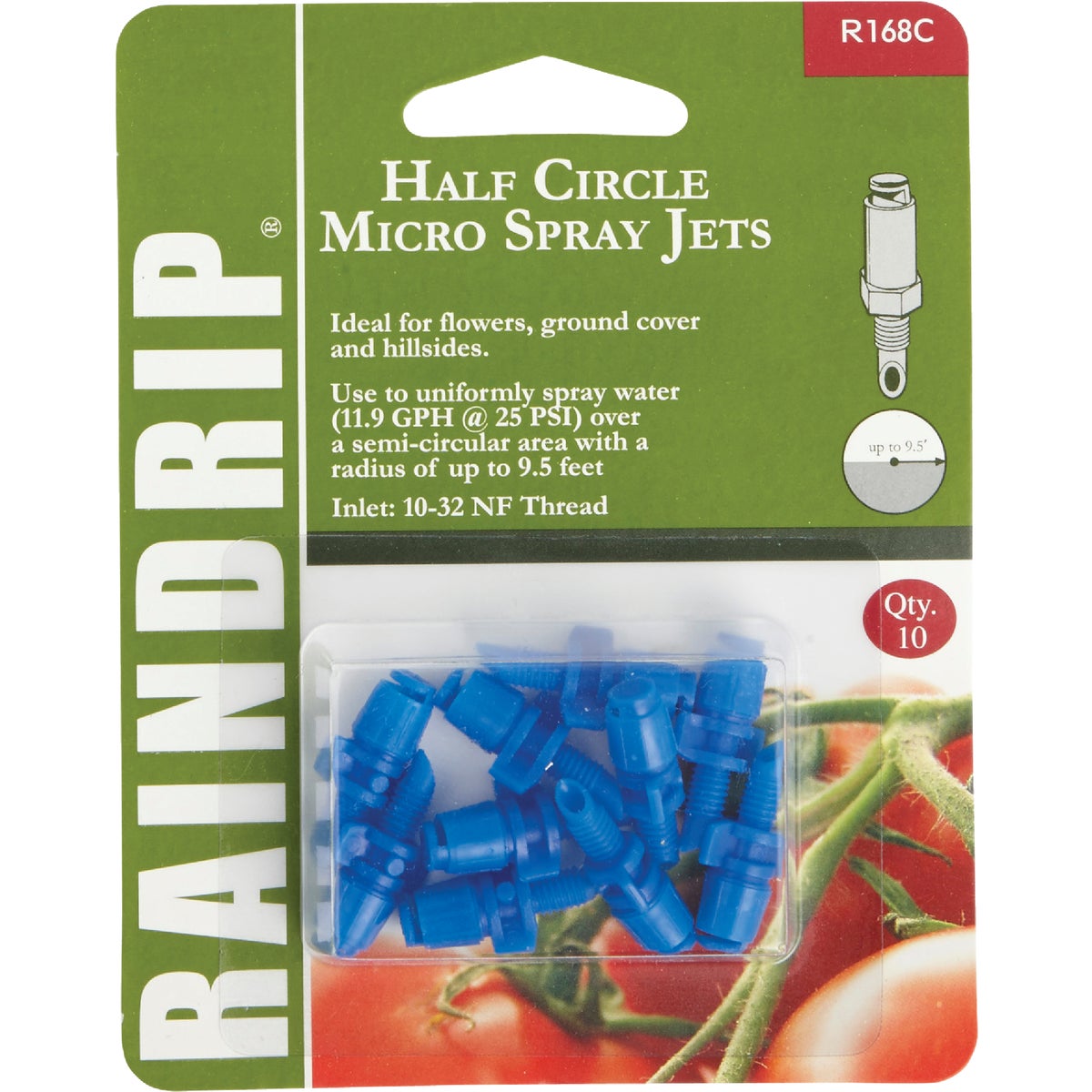 Raindrip Half Circle Micro Jet Sprayer (10-Pack)