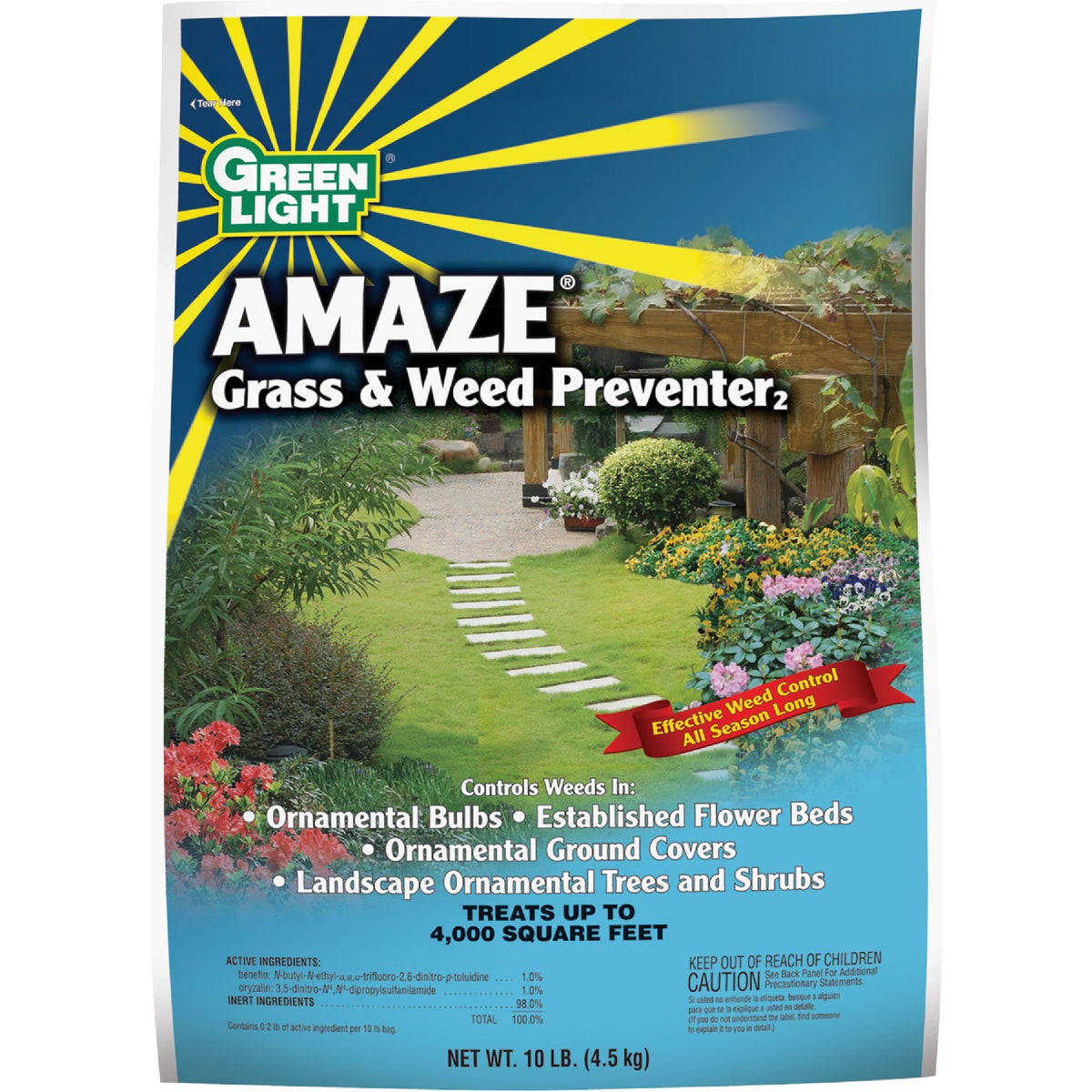 Green Light Amaze 1 Lb. Ready To Use Granules Grass & Weed Preventer