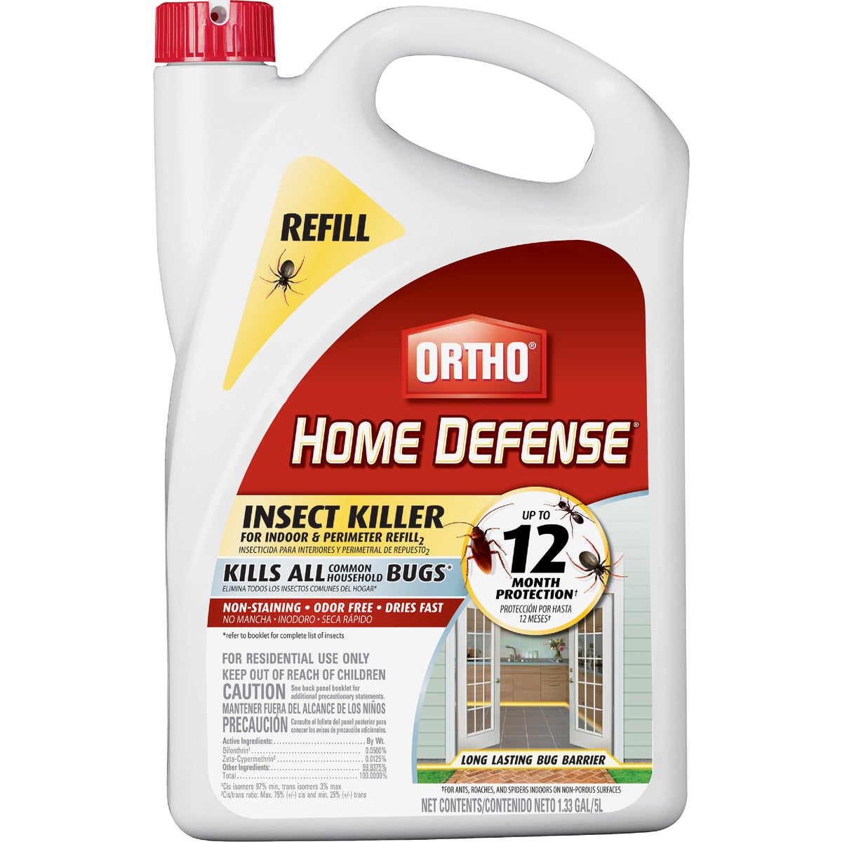 Ortho Home Defense 1.33 Gal. Ready To Use Refill Indoor & Perimeter Insect Killer