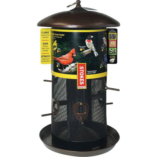 Stokes Select Copper Metal 12 Lb. Capacity Combination Bird Feeder