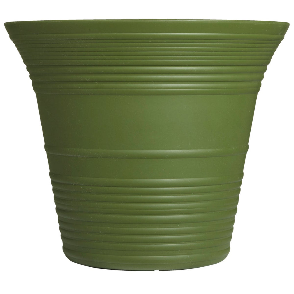 Myers Sedona 12 In. Polypropylene Woodland Green Planter