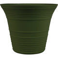 Myers Sedona 9 In. Polypropylene Woodland Green Planter
