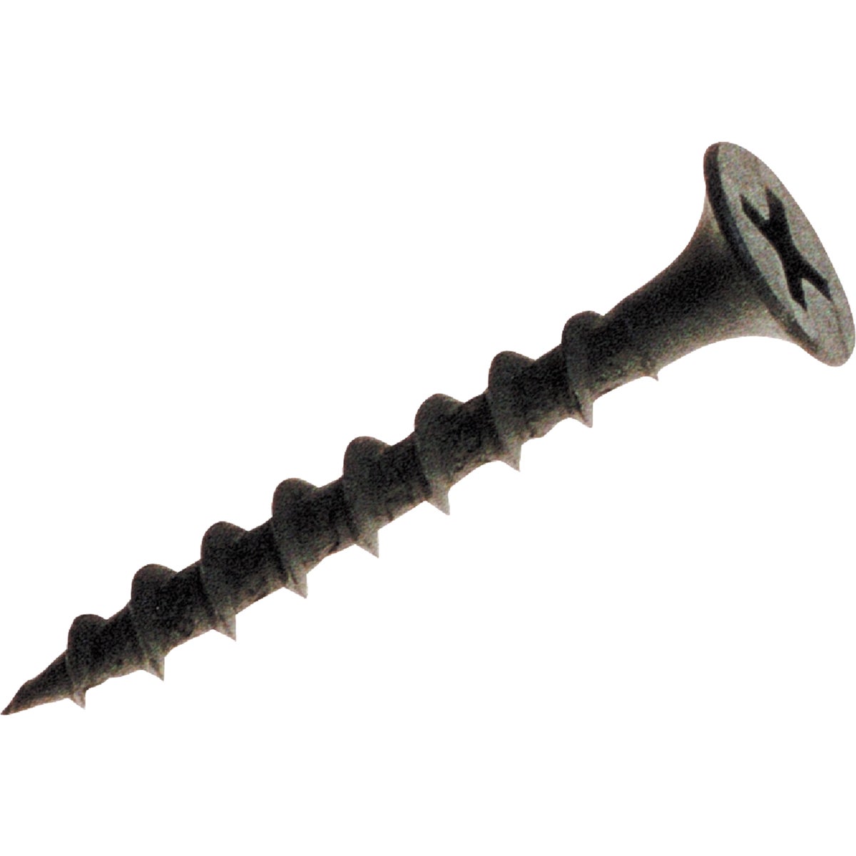 Grip-Rite #6 x 1-1/4 Coarse Thread Black Phosphate Drywall Screw (8000 Ct.)