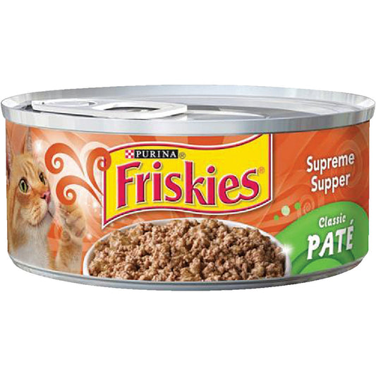 Purina Friskies 5.5 Oz. Supreme Supper Flavor All Ages Wet Cat Food