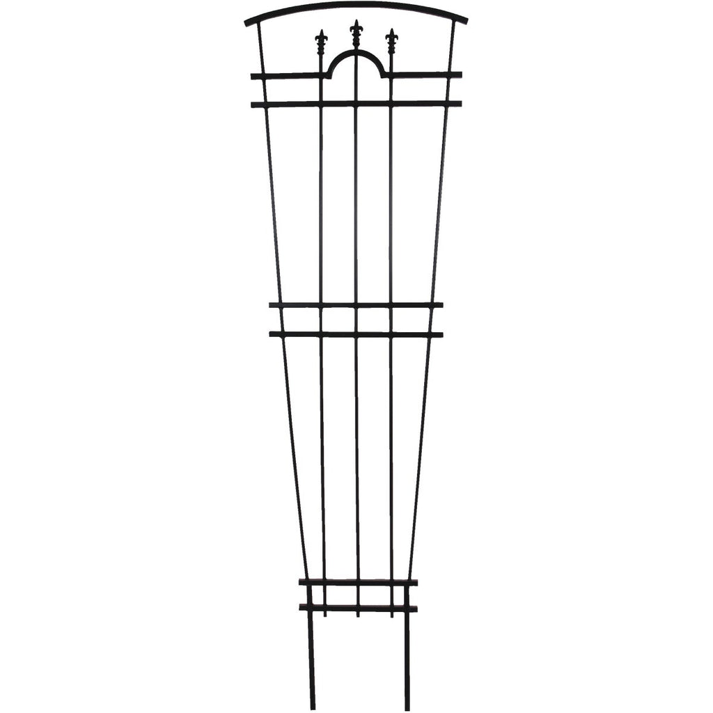 Best Garden Steel Fan Black Trellis