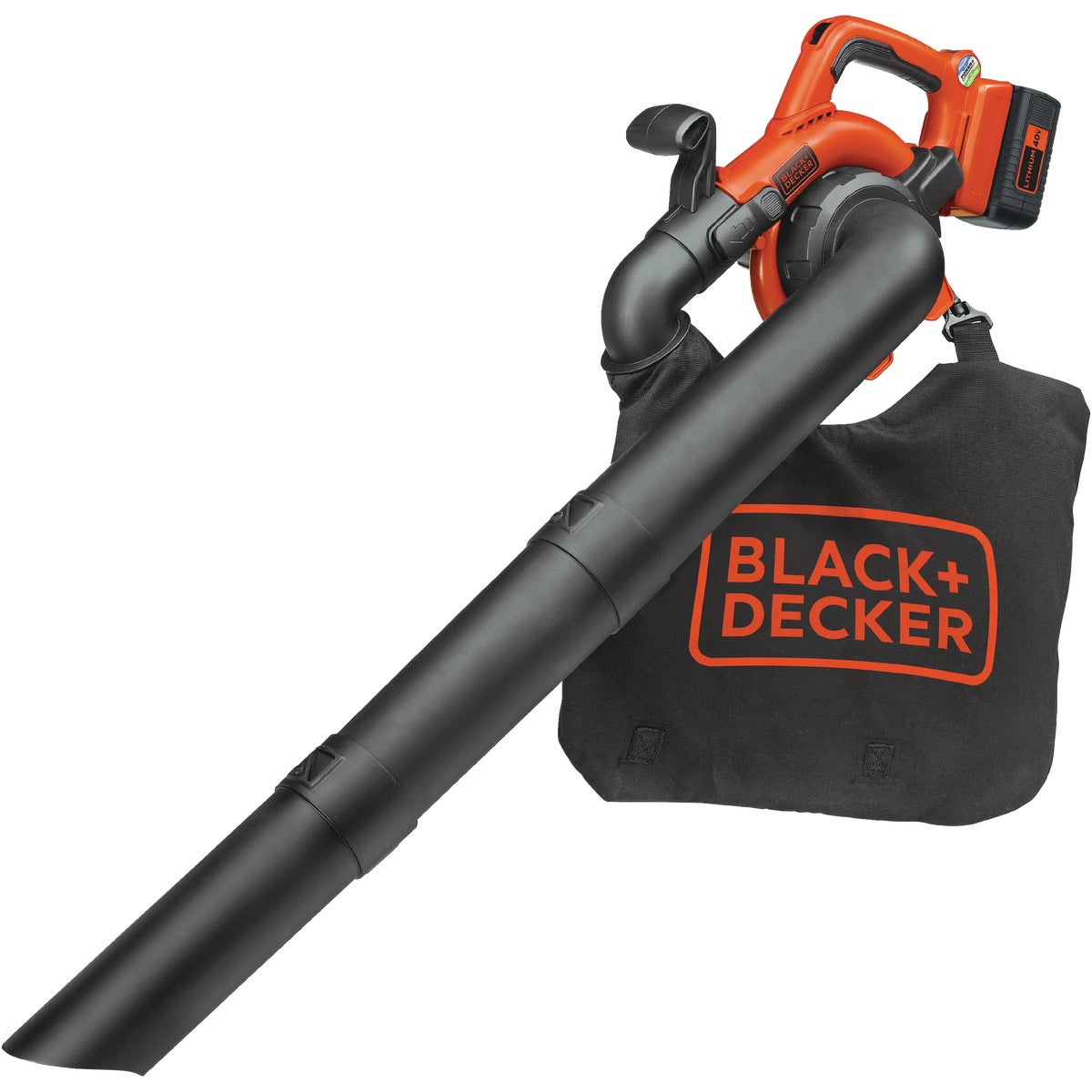 Black & Decker 120 MPH 40V Lithium Ion Cordless Blower/Vacuum