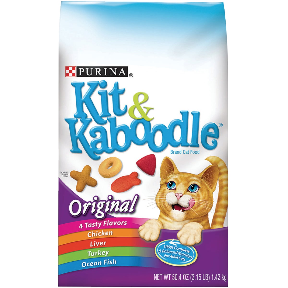 Purina Kit & Kaboodle 3.15 Lb. Chicken, Liver, Turkey, & Fish Flavor Adult Dry Cat Food