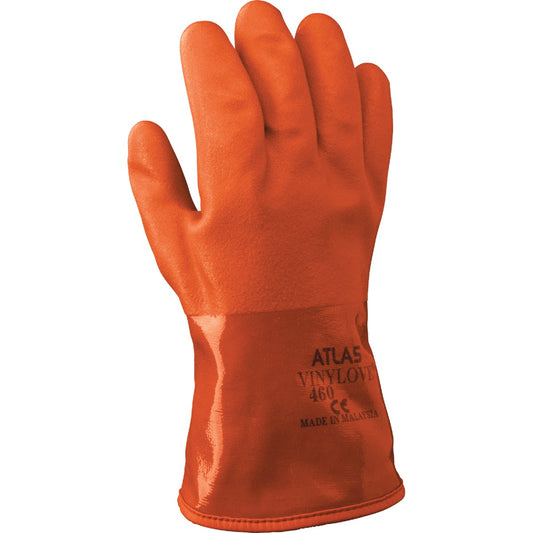 Atlas Men's Large Double-Dipped PVC Winter Work Glove