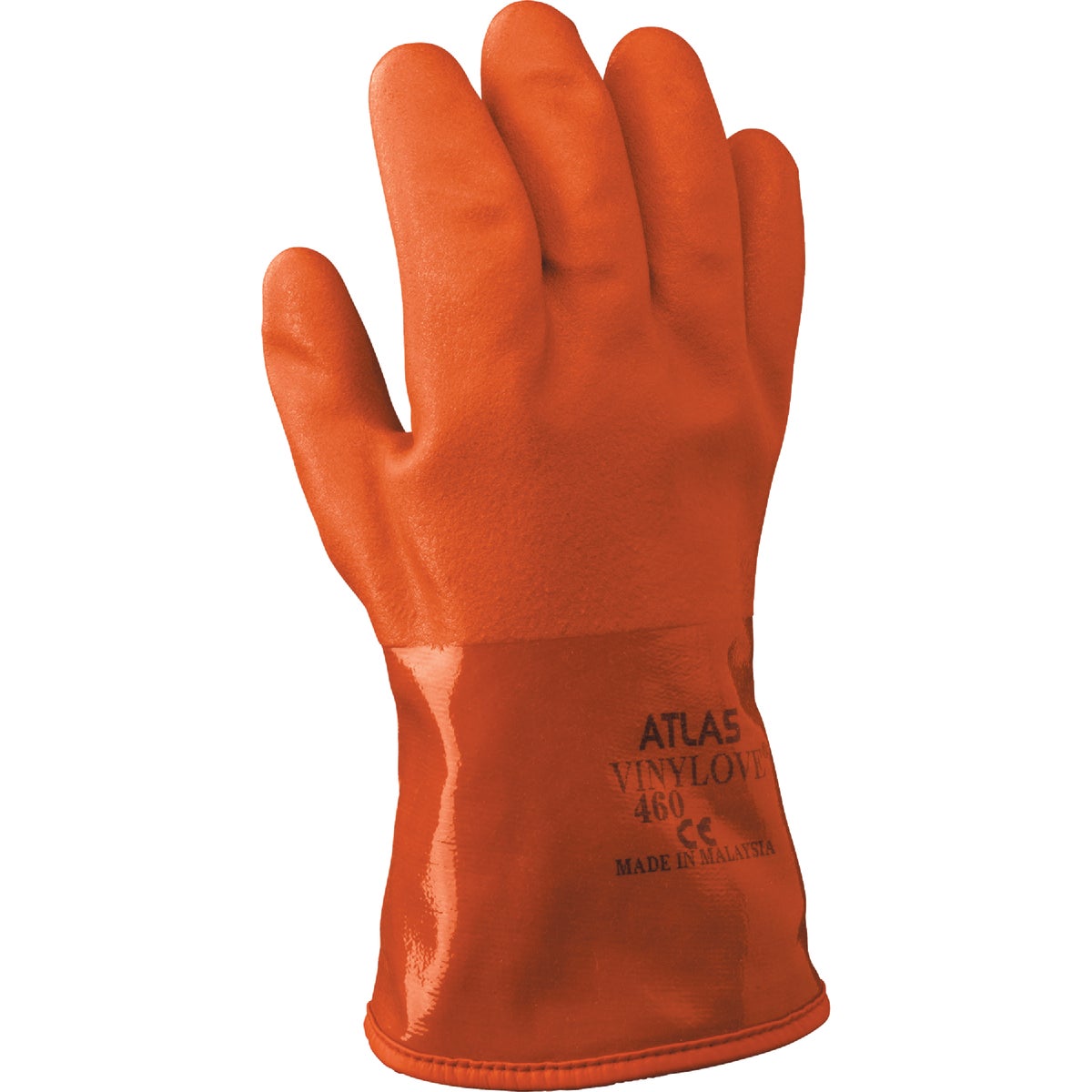 Atlas Men's XL Double-Dipped PVC Winter Work Glove