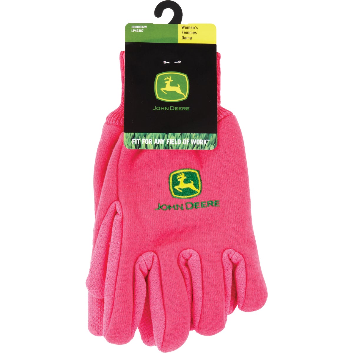 John Deere Women's 1 Size Fits All Jersey Work Glove