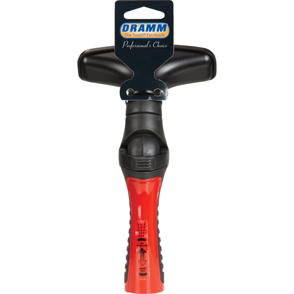 Dramm One Touch Metal Fan Nozzle, Red