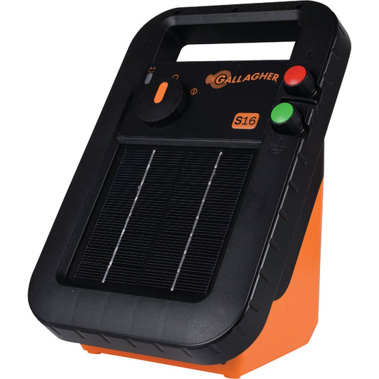 Gallagher S16 30-Acre Solar Electric Fence Charger