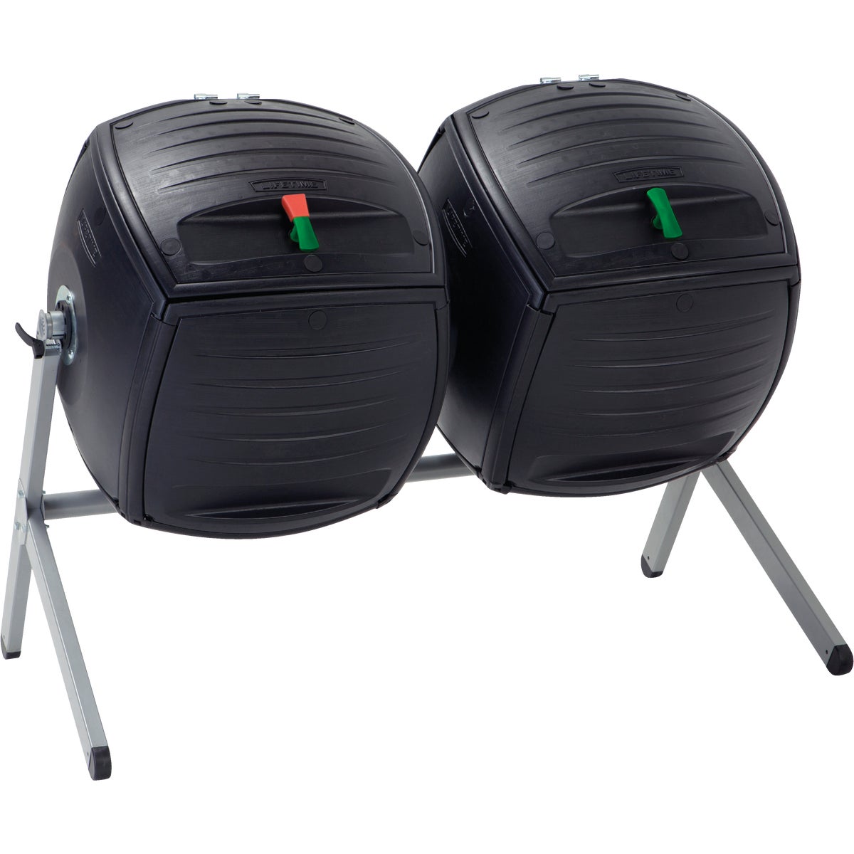 Lifetime Products Black Dual Composter (100-Gallon)