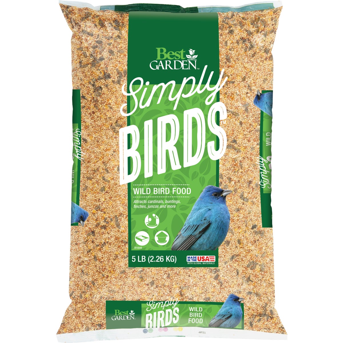 Best Garden Simply Birds 5 Lb. Wild Bird Seed