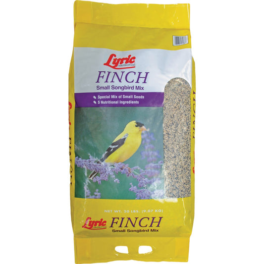 Lyric 20 Lb. Finch Small Songbird Wild Bird Mix