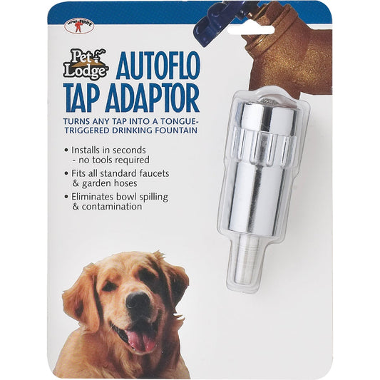 Pet Lodge Portable Autoflo Tap Adaptor Automatic Pet Waterer