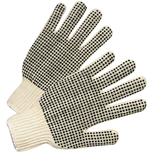 West Chester Men's Large Double Dot String Knit Work Glove