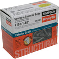 Simpson Strong-Tie #10 1-1/2 In. Hex Structure Screw (100 Ct.)