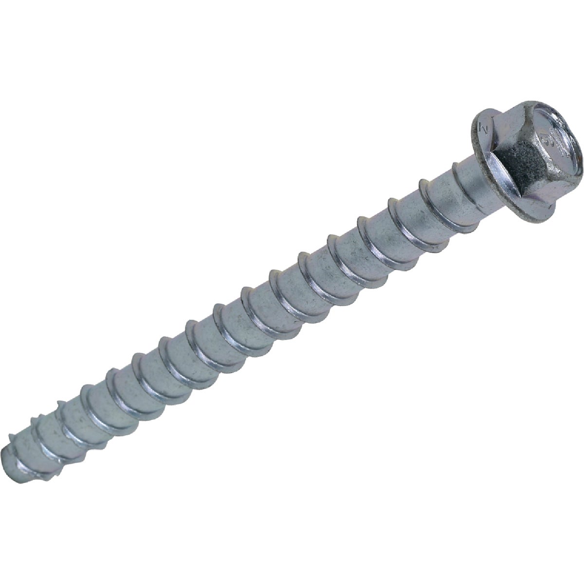 Simpson Strong Tie 1/2 In. x 6 In. Zinc Plated Hex Washer HD Titen Concrete Screw Anchor