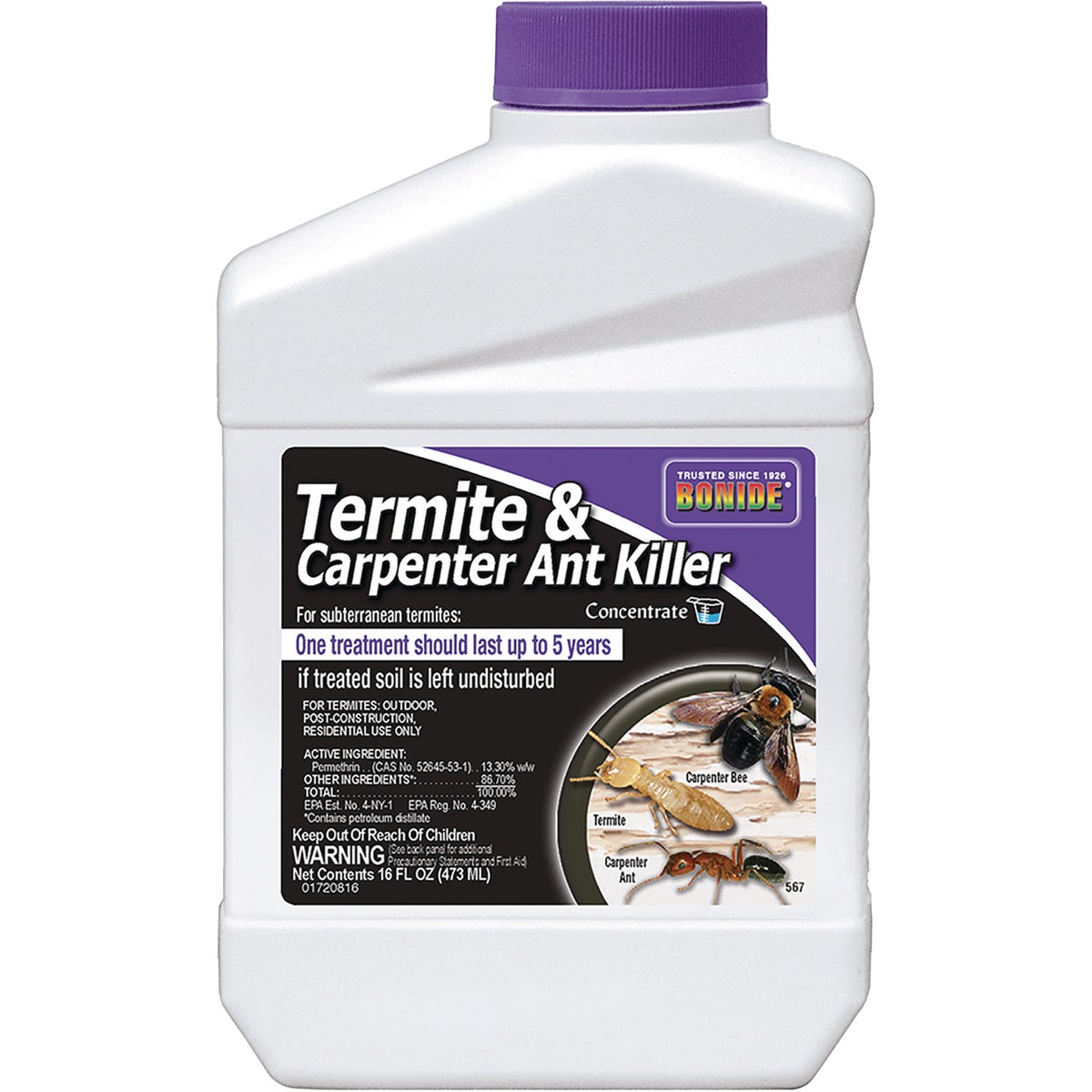 Bonide 16 Oz. Concentrate Outdoor Termite & Carpenter Ant Killer