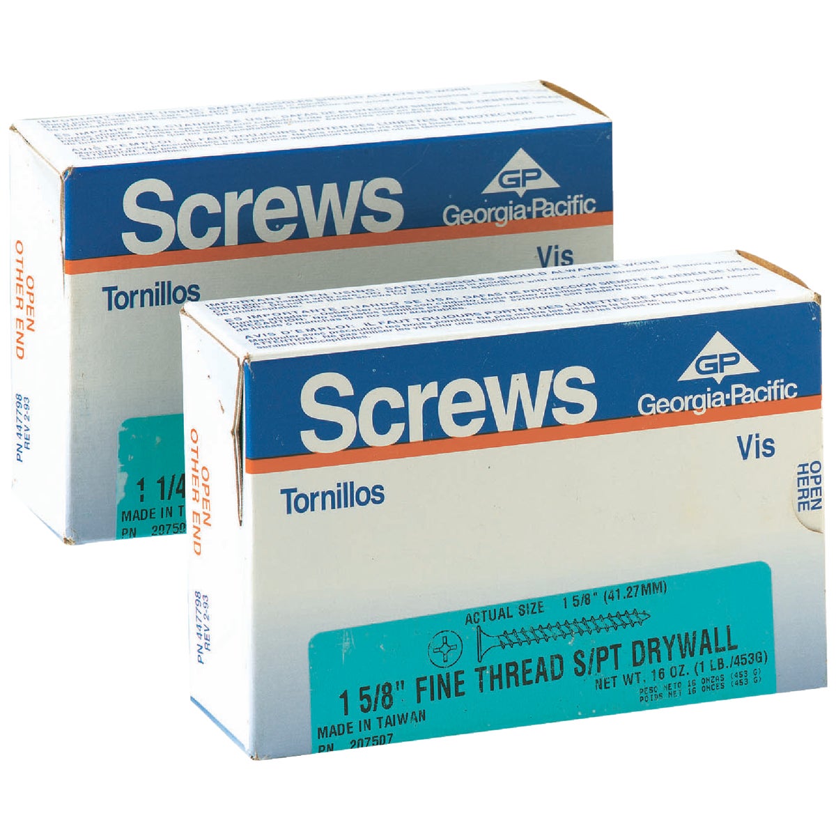Do it #6 x 1-5/8 In. Fine Thread Multipurpose Drywall Screw (1 Lb. Box)