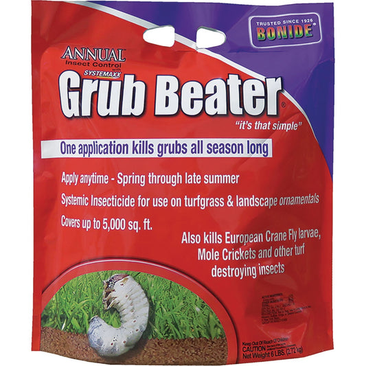 Bonide Grub Beater 6 Lb. Ready To Use Granules Grub Killer