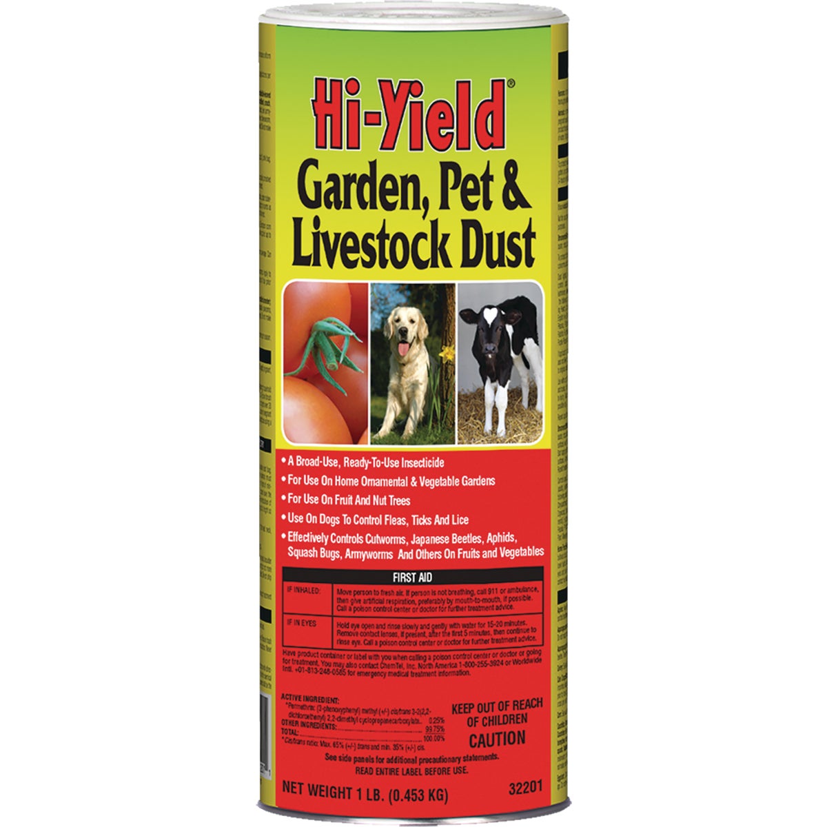 Hi-Yield 1 Lb. Ready To Use Pet, Livestock, & Garden Dust Insect Killer