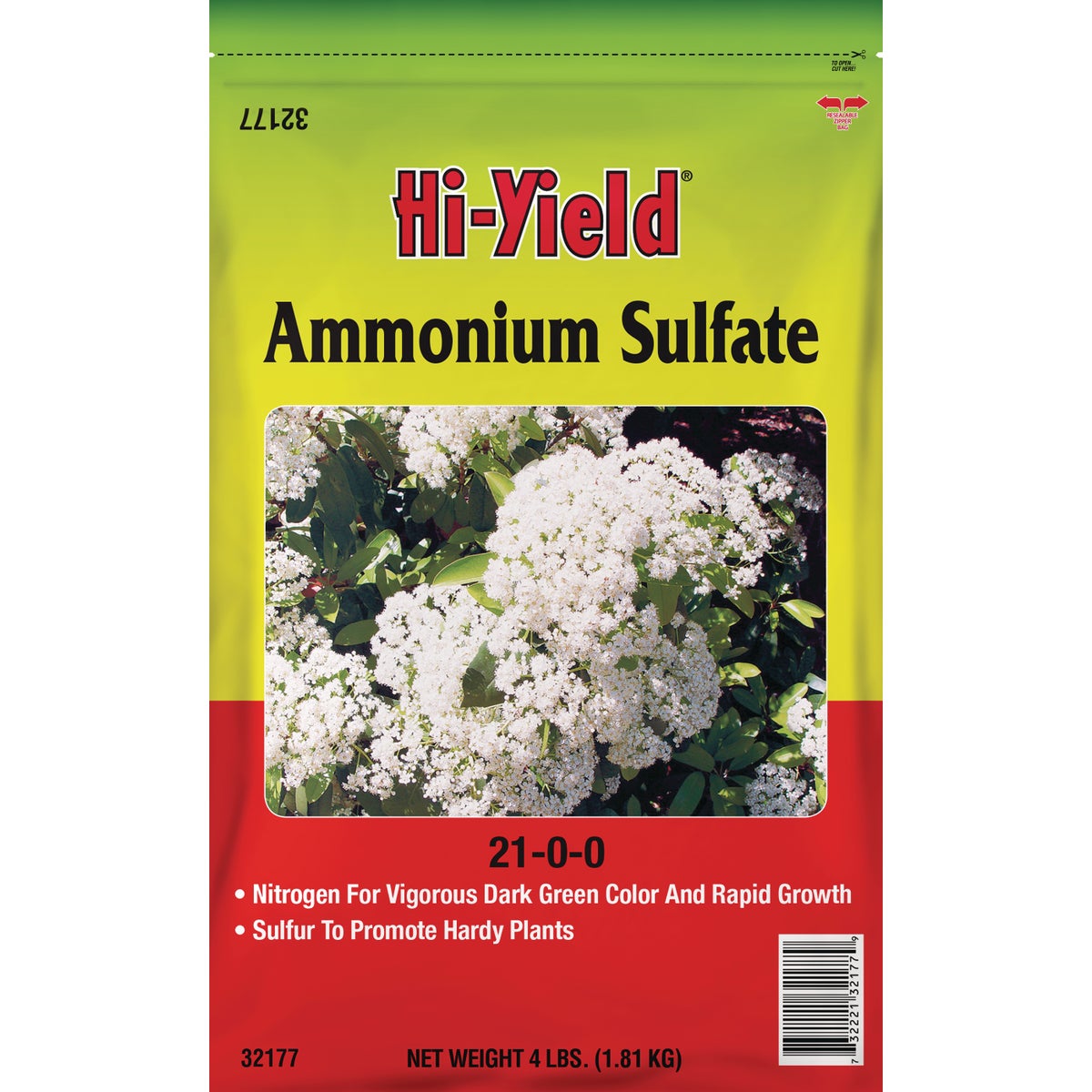 Hi-Yield 4 Lb. 21-0-0 Ammonium Sulfate