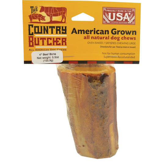 The Country Butcher 5.5 Oz. Beef Center Chew Bone