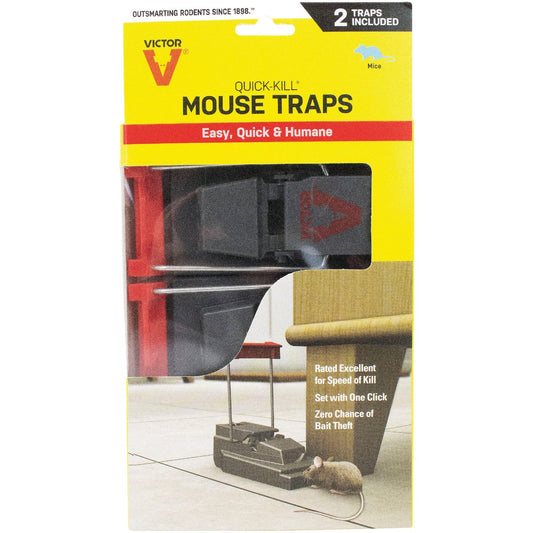 Victor Power Kill Mechanical Mouse Trap (2-Pack)