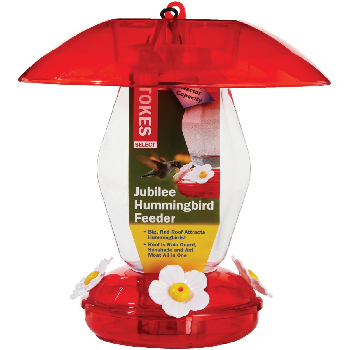 More Birds 20 Oz. Plastic Jubilee Hummingbird Feeder