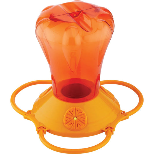 More Birds 34 Oz. Plastic Oriole Feeder with Bee Guard