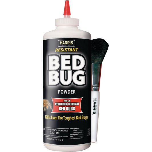 Harris 4 Oz. Ready To Use Powder Pyrethroid Resistant Bedbug Killer