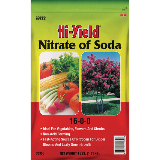 Hi-Yield 4 Lb. 16-0-0 Nitrate of Soda Dry Plant Food