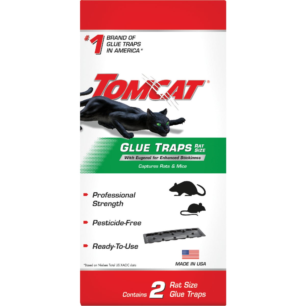 Tomcat Glue Mouse & Rat Trap (2-Pack)