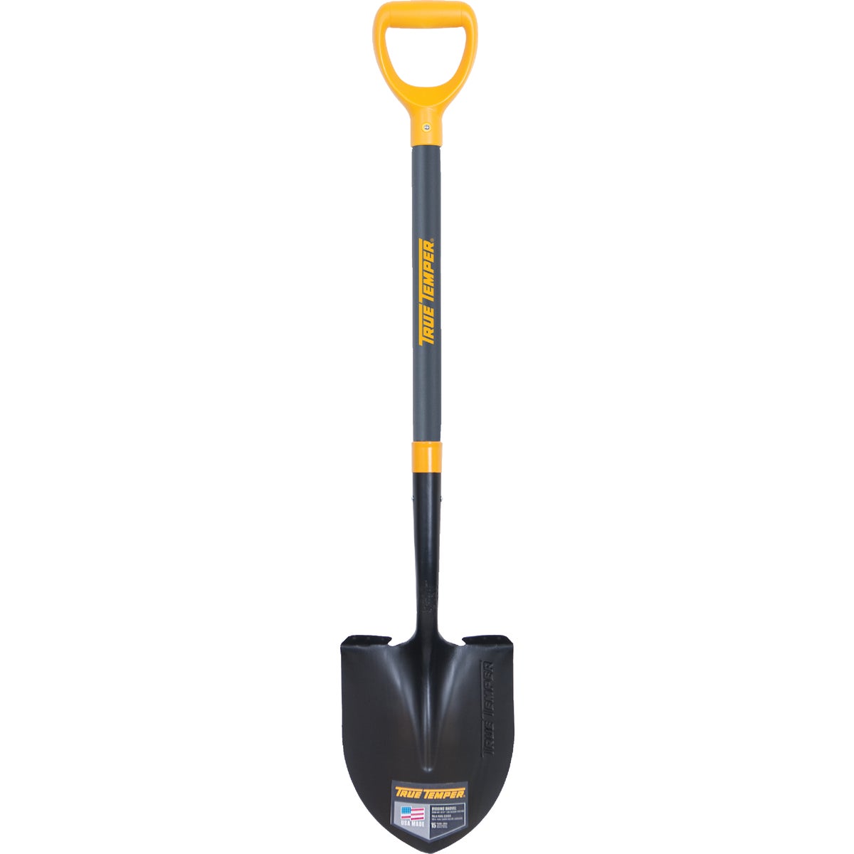 True Temper 45 In. Fiberglass D-Handle Round Point Shovel