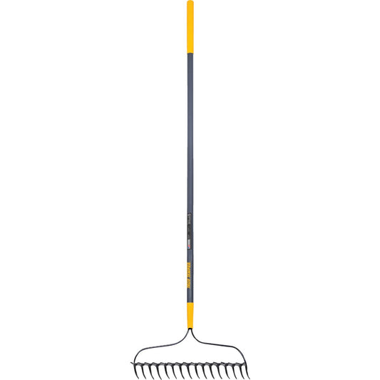 True Temper 15.75 In. Steel Bow Garden Rake (16-Tine)