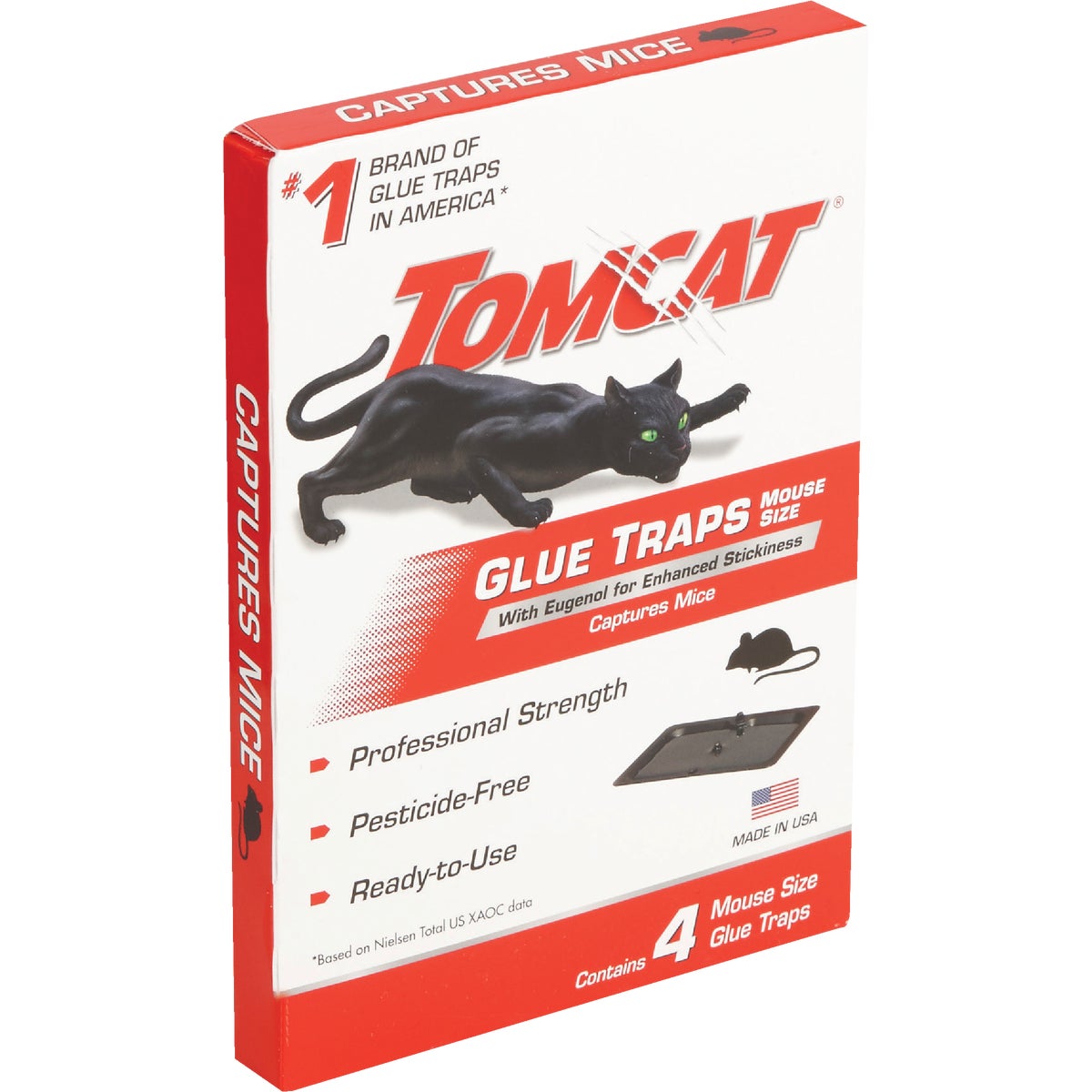 Tomcat Glue Mouse Trap (4-Pack)