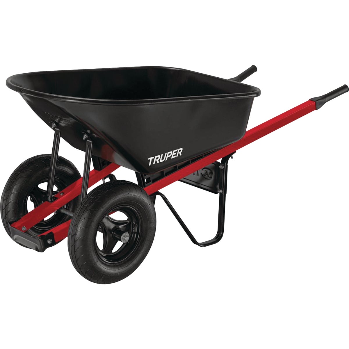 Truper 6 Cu. Ft. Steel Wheelbarrow