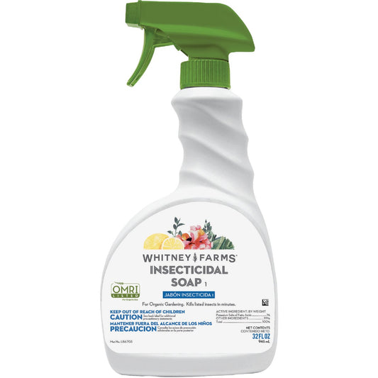 Whitney Farms 32 Oz. Ready To Use Trigger Spray Insecticidal Soap Insect Killer