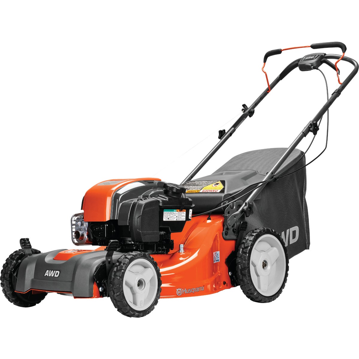 Husqvarna LC221AH 21 In. 163cc Briggs & Stratton High Wheel Self-Propelled Gas Lawn Mower