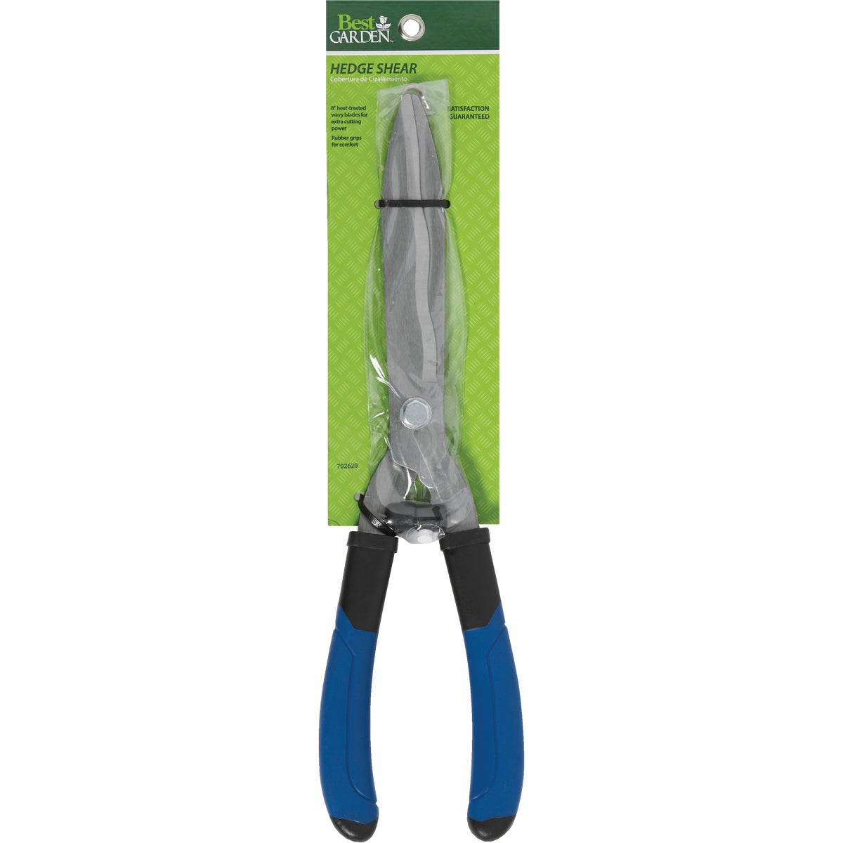 Best Garden 7 In. Carbon Steel Wavy Blade Hedge Shear