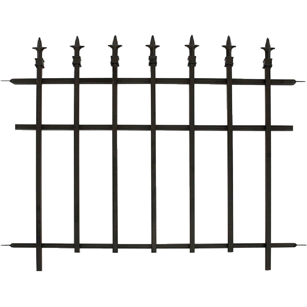 Panacea 30 In. H x 37 In. L Metal Decorative Border Fence