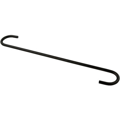 National 12 In. Black Steel Extender S-Hook