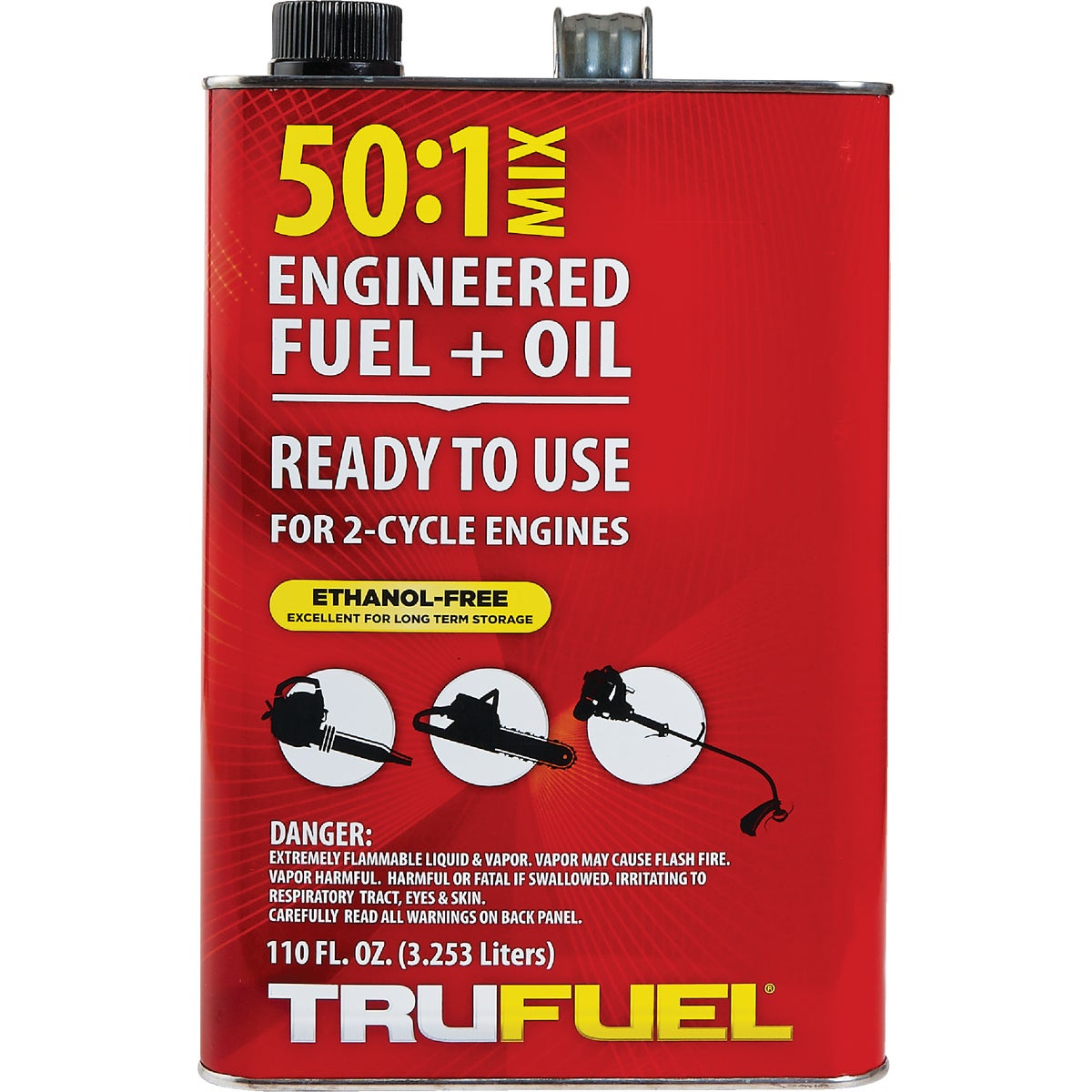 TruFuel 110 Oz. 50:1 Ethanol-Free Small Engine Fuel & Oil Pre-Mix