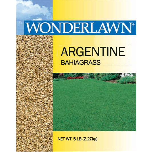 Wonderlawn 5 Lb. 1125 Sq. Ft. Coverage 100% Argentine Bahiagrass Grass Seed