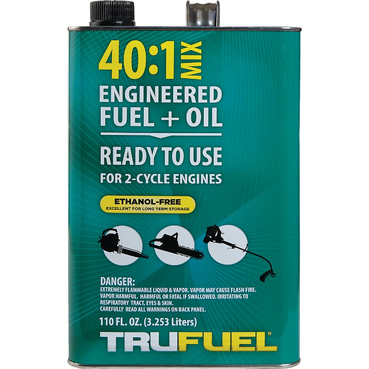 TruFuel 110 Oz. 40:1 Ethanol-Free Small Engine Fuel & Oil Pre-Mix