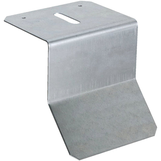 National Galvanized Flashing Box/Round Rail Barn Door Bracket