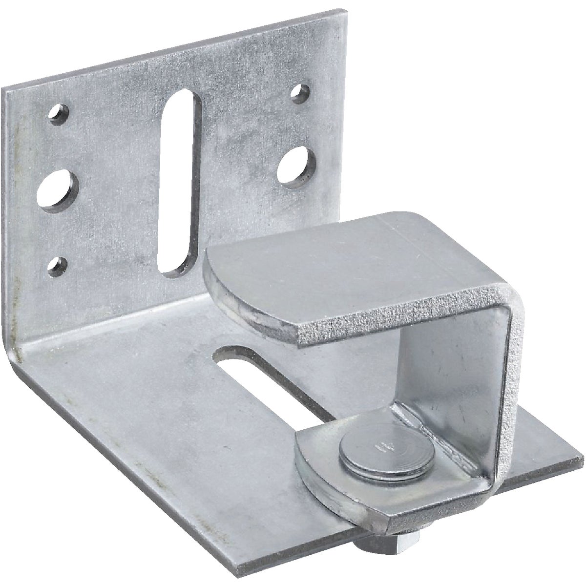 National Zinc-Plated Adjustable Barn Door Bumper Stop